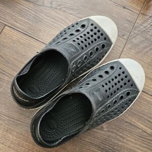 Sketchers Black Slip-On Shoes